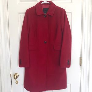 Talbots size 6 Red Coat. Excellent condition!